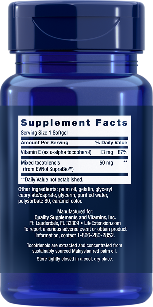 Super Absorbable Tocotrienols, 60 softgels - newfoodsbr