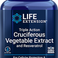 Triple Action Cruciferous Vegetable Extract and Resveratrol, 60 cápsulas vegetarianas - Life Products Br