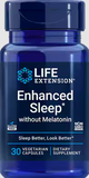 Enhanced Sleep sem Mltn, 30 Cápsulas Vegetarianas