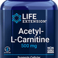 Acetyl-L-Carnitine, 500 mg, 100 cápsulas vegetarianas - newfoodsbr