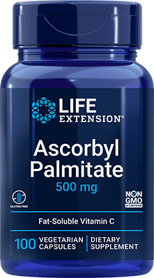 Ascorbyl Palmitate, 500 mg, 100 cápsulas vegetarianas - newfoodsbr