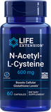N-Acetyl-L-Cysteine, 600 mg, 60 cápsulas - newfoodsbr
