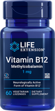 Vitamina B12 Methylcobalamin, 1 mg, 60 vegetarian lozenges - Life Products Br