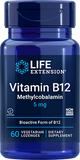 Vitamin B12 Methylcobalamin, 5 mg, 60 vegetarian lozenges - Life Products Br