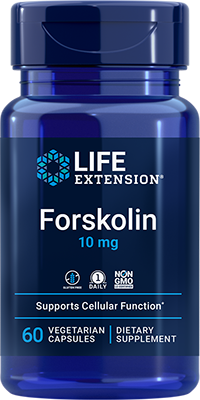 Forskolin, 10 mg, 60 Cápsulas Vegetarianas - newfoodsbr