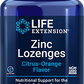 Zinc Lozenges, 60 vegetarian lozenges - Life Products Br