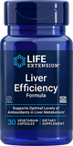 Liver Efficiency Formula, 30 Cápsulas Vegetarianas - newfoodsbr