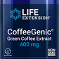 CoffeeGenic® Green Coffee Extract, 400 mg, 90 Cápsulas Vegetarianas - newfoodsbr