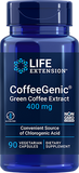 CoffeeGenic® Green Coffee Extract, 400 mg, 90 Cápsulas Vegetarianas - newfoodsbr