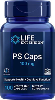 PS Caps, 100 mg, 100 Cápsulas Vegetarianas - newfoodsbr