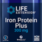 Iron Protein Plus, 300 mg, 100 Cápsulas Vegetarianas - newfoodsbr