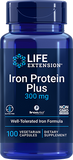 Iron Protein Plus, 300 mg, 100 Cápsulas Vegetarianas - newfoodsbr