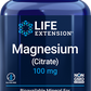 Magnesium (Citrate), 100 mg, 100 Cápsulas Vegetarianas - newfoodsbr