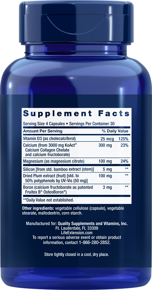 Bone Strength Collagen Formula, 120 Cápsulas - newfoodsbr