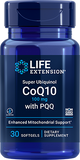 Super Ubiquinol CoQ10 with PQQ, 100 mg, 30 Softgels - Life Products Br