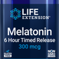 Melatonina 6 Hour Timed Release, 300 mcg, 100 Comprimidos Vegetarianos