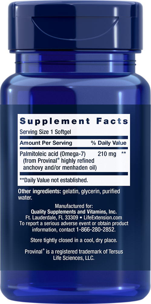 Provinal® Purified Omega-7, 30 Softgels - newfoodsbr