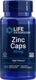 Zinco Caps, 50 mg, 90 Cápsulas Vegetarianas - Life Products Br