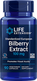 Standardized European Bilberry Extract, 100 mg, 90 Cápsulas Vegetarianas - newfoodsbr
