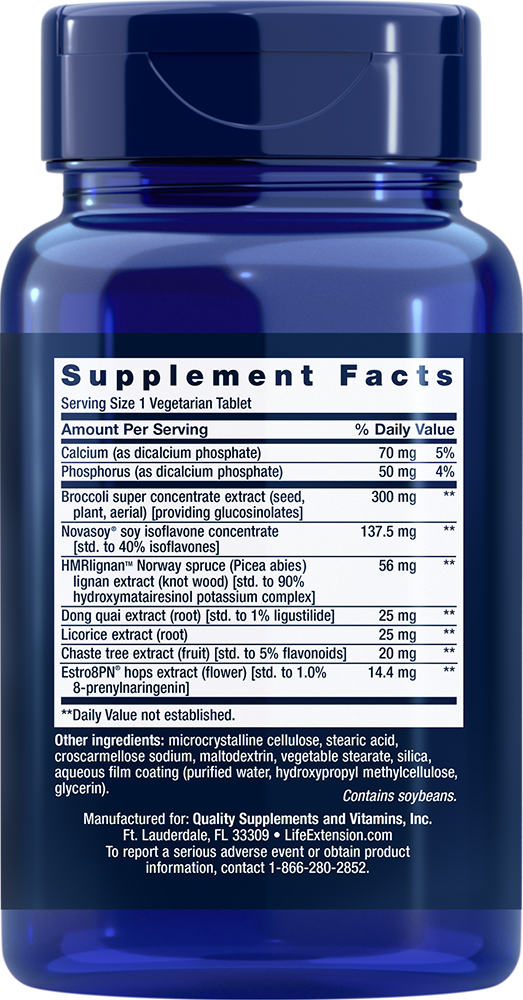 Estrogen For Women, 30 Comprimidos Vegetarianos - newfoodsbr