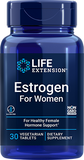 Estrogen For Women, 30 Comprimidos Vegetarianos - newfoodsbr