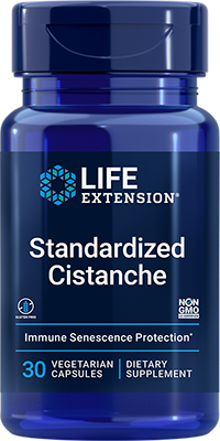 Standardized Cistanche, 30 Cápsulas Vegetarianas - newfoodsbr