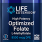 High Potency Optimized Folate, 8500 mcg, 30 Comprimidos Vegetarianos - newfoodsbr