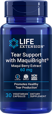 Tear Support with MaquiBright®, 60 mg, 30 Cápsulas Vegetarianas - Life Products Br
