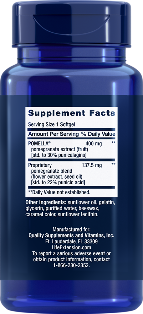 Pomegranate Complete, 30 Softgels - newfoodsbr