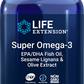 Super Omega-3 EPA/DHA Fish Oil, Sesame Lignans & Olive Extract, 240 easy-to-swallow Softgels - Life Products Br