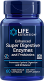 Enhanced Super Digestive Enzymes and Probiotics, 60 Cápsulas Vegetarianas - newfoodsbr
