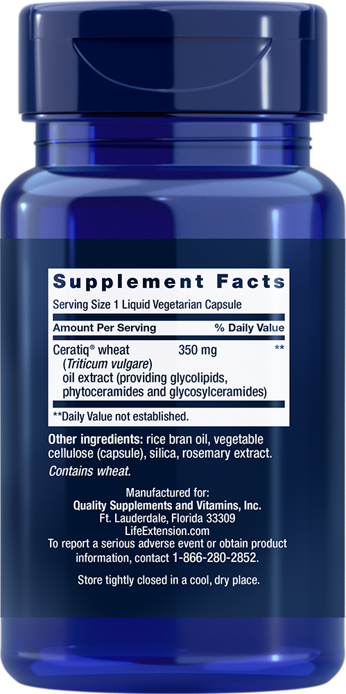 Skin Restoring Ceramides, 30 liquid Cápsulas Vegetarianas - Life Products Br