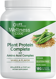Wellness Code® Plant Protein Complete & Amino Acid Complex (Vanilla), 450 Gramas - Life Products Br