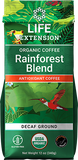 Rainforest Blend Decaf Ground Coffee, 12 oz - Life Products Br