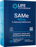 SAMe, 400 mg, 30 enteric-coated Comprimidos Vegetarianos - newfoodsbr