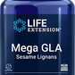Mega GLA Sesame Lignans, 30 Softgels - Life Products Br