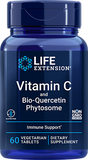 Vitamin C and Bio-Quercetin Phytosome, 60 Comprimidos Vegetarianos - Life Products Br