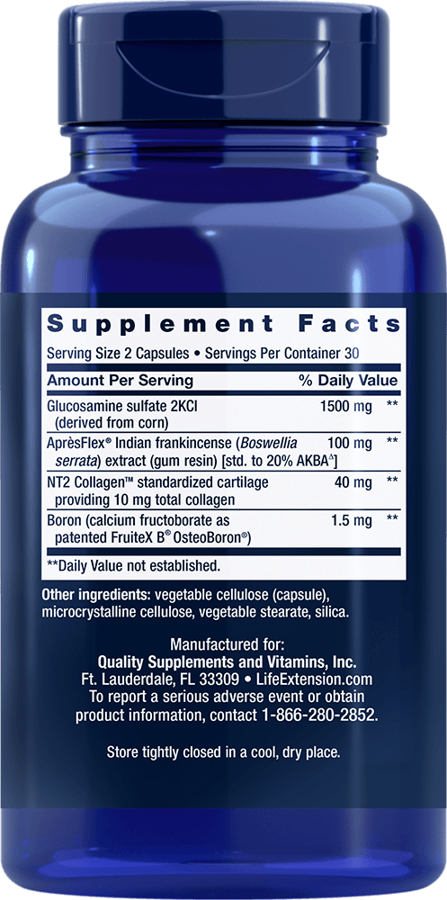 ArthroMax® Advanced with NT2 Collagen™ & AprèsFlex®, 60 Cápsulas - newfoodsbr