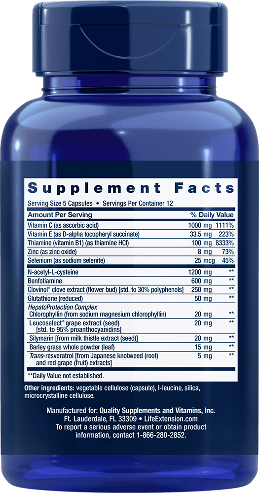 Anti-Alcohol Complex, 60 Cápsulas - newfoodsbr