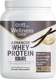 Wellness Code® Advanced Whey Protein Isolate (Vanilla), 454 Gramas - Life Products Br