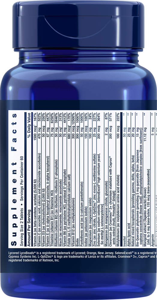 Two-Per-Day Tablets, 120 Comprimidos - Life Products Br