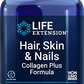 Hair, Skin & Nails Collagen Plus Formula, 120 Comprimidos - newfoodsbr