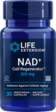 NAD+ Cell Regenerator™, 300 mg, 30 Cápsulas Vegetarianas - newfoodsbr