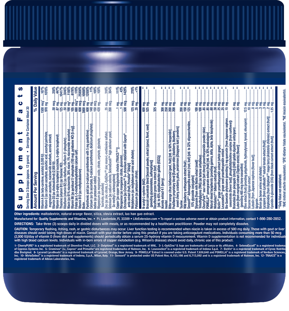 Life Extension Mix™ Powder, 12.70 oz - newfoodsbr