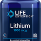 Lithium, 1000 mcg, 100 Cápsulas - newfoodsbr