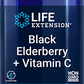Black Elderberry + Vitamin C, 60 Cápsulas Vegetarianas - newfoodsbr