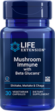 Mushroom Immune with Beta Glucans, 30 cápsulas vegetarianas