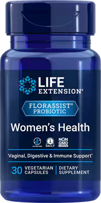 FLORASSIST® Probiotic Women's Health, 30 Cápsulas Vegetarianas