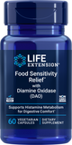 Food Sensitivity Relief with Diamine Oxidase (DAO), 60 Cápsulas Vegetarianas