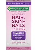 Cabelo, Pele e Unhas Força Extra — Nature's Bounty, 150 Softgels